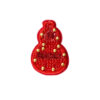 oly-f9933bba5c72971a4b505a1b69d31698 Wholesale Gourd-Shaped Crystal Bead Embroidered Applique - Chic Decorative Accent for Towels, Shoes, Bags - Boutique Resale Gift