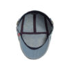 Wholesale Washed Denim Beret Cap Breathable Adjustable Wide Brim Vintage Hat for Men Women