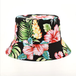 Big Flower Black / M（56-58cm）