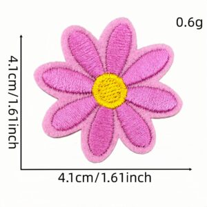 Cartoon flower cloth stickers 10 #
