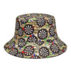 oly-f9c2e35d80c3080b2b6904655b388d9f Wholesale Trendy Reversible Bucket Hat with Dart Board Print Sun Protection Unisex Fashion Accessory