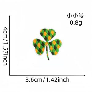 Green leaf small size cloth stickers 20#