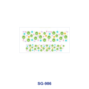 SG-986 / 8pcs / 16*7cm