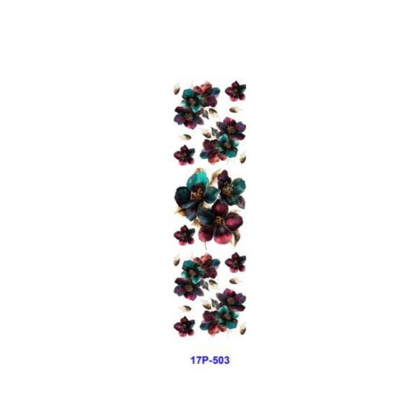 oly-f9dae253d9f44f05fd3bc0b9a50d54ed Wholesale 2/8/16pcs Dark Moody Watercolor Floral Series UV DTF Pen and Bookmark Stickers