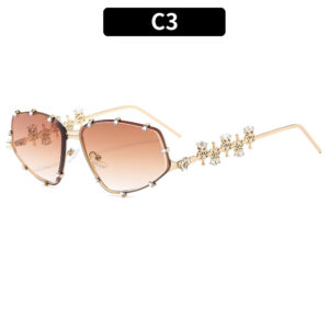 C3-Gold Frame Double Tea Tablets