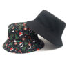 Wholesale Christmas Tree Snowflake Bucket Hat Trendy Outdoor Sun Protection Hat