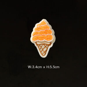 Orange ice cream
