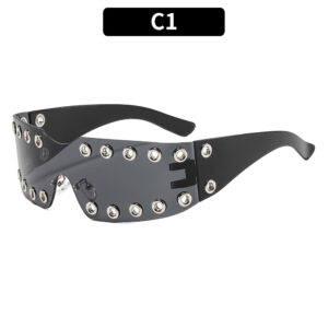 C1-black frame gray film