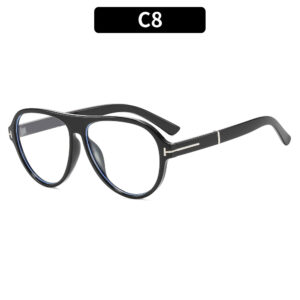 C8 - Black frame, white film
