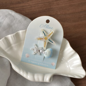 1 # Sea star/starfish shell-2pcs