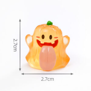 5 # Pumpkin / Glow-in-the-dark big tongue ghost