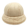 oly-fa6e7add9b350ef42f3395fe9bb0a443 Wholesale Down Cotton Winter Fisherman Hat Korean Style Solid White Warm Adjustable Fashion Resale