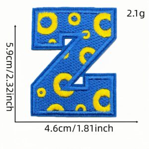 Letter cloth sticker z