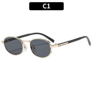 C1-Gold-framed grey sheet