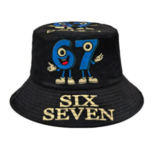 Wholesale Double Sided Cartoon Printed Bucket Hat Men Casual Summer Outdoor Sun Hat