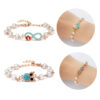 oly-fa9753f20c472f11441b290785a7513f Wholesale Cross Pearl Hollow Design Bracelet Fashion Jewelry Accessory Gift