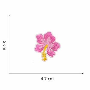 4#-flower cloth stickers
