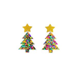 Round sequin christmas tree