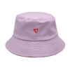 oly-faa250c6e570bb4bac76da9ae8a78e16 Wholesale Chic Heart Embroidery Bucket Hat Cotton Sun Protection Fashion Accessory