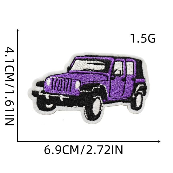 Wholesale Cute Cartoon Embroidered Patch Decorative Accent for Clothing Bags DIY Accessory
