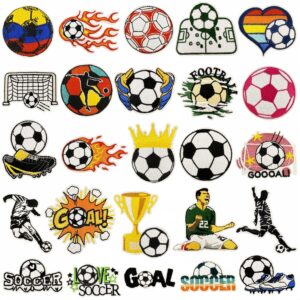 oly-fb0d5d7b327c9087eb2356f3a359163e Wholesale Cartoon Football Embroidered Patch Fashion DIY Accessory for Boutique Resale