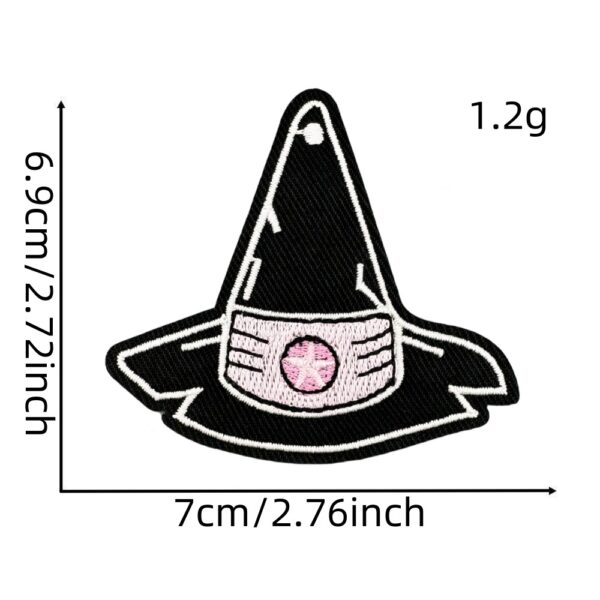 Wholesale Dark Skull Series Iron On Embroidery Patch Decorative Fashion Accessory for Bags Boutique Resale