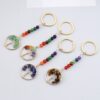 oly-fb5f77d221ecf0487a0d72c8007f0068 Wholesale Gold Natural Crystal Tree of Life Keychain Bag Charm Decorative Accessory