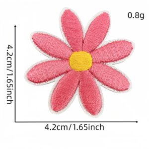 Pink large flower patch #16