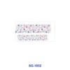 oly-fb8a5c8098310136db0233371cd4d969 Wholesale 8pcs Cartoon Character Floral Print 3oz Cup Stickers Wrap OLY Exclusive