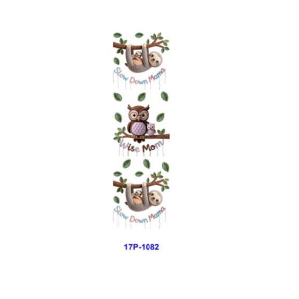 oly-fb94a52d3a0428c6cab221ff83a7332b Wholesale 2/8/16pcs UV DTF Stickers Knit Effect Parent Child Woodland & Sea Creature Mother Themed Patterns Pen and Bookmark Stickers OLY Exclusive