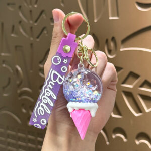 Oil soaked bubble ice cream-purple / Single opp bag packaging