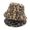 oly-fbbb2f8b0a8115263870f7b81160d4cf Wholesale Leopard Print Fleece Fisherman Hat Winter Warm Bucket Hat Fashion Accessory for Unisex