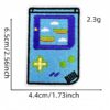 oly-fbbbeaba73ea5933b5e0a231980a2542 Wholesale Video Game Embroidery Patches Decorative Cloth Stickers for Bags Luggage DIY Accessory Gift OLY Exclusive