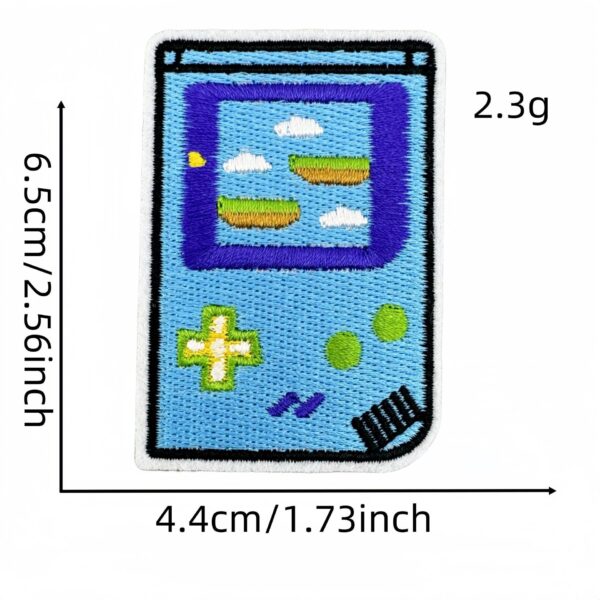 oly-fbbbeaba73ea5933b5e0a231980a2542 Wholesale Video Game Embroidery Patches Decorative Cloth Stickers for Bags Luggage DIY Accessory Gift OLY Exclusive