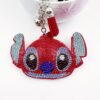 Wholesale Cartoon Rhinestone Keychain Leather Bag Charm Boutique Gift OLY Exclusive
