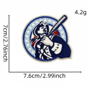 Cartoon baseball cloth sticker 6 #