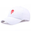 Wholesale Skull Design Baseball Cap Khaki Casual Hat Fashion Accessory Boutique Gift
