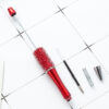 Wholesale DIY Sugar Bead Spinning Pen with Gold Gradient Rhinestone Decorative Office Gift