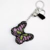Wholesale Butterfly Rhinestone Keychain Aluminum Alloy Decorative Accessory Boutique Resale