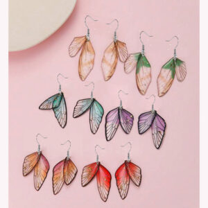 oly-fc09fe18dd376aed5377ed6aabec5891 Wholesale Acrylic Butterfly Wing Earrings Fashion Accessory for Boutique Resale