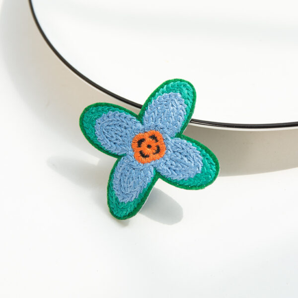 oly-fc368bff2b519711c939c5bb270f1adf Wholesale Felt Embroidered Floral Patch Trendy Fashion Accessory DIY Bag Charm