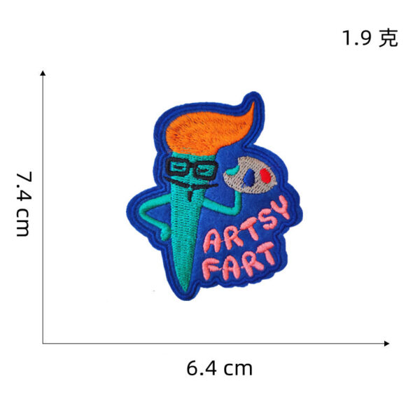 oly-fc45be886a79f825920b092955eaaf37 Wholesale Colorful Little Monster Embroidered Patch DIY Fashion Accessory Gift