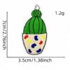 Wholesale Cactus Embroidered Patch Trendy Fashion Accessory for Bags Gift Boutique