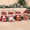 oly-fc61be97bf58e42dfe2d46f1910f7f5b Wholesale Plaid Christmas Stocking Decorative Accent Tree Hanging Gift Bag
