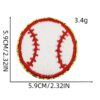 Wholesale Embroidered Towel Patches with Gold Trim for Kids Clothing Decoration