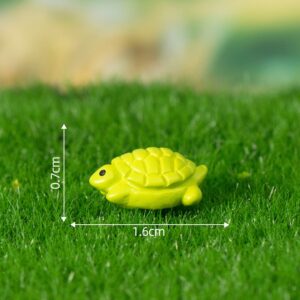 Number 13 Little Green Turtle / 15 Miniature Animal Designs