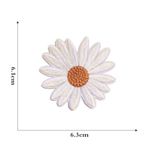 Chrysanthemum cloth stickers 3#