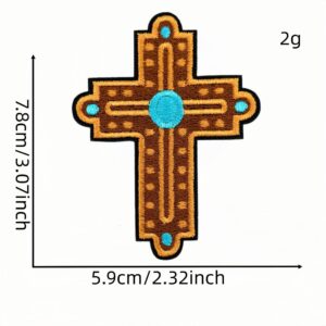 Cross cloth patch 5 #