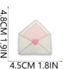 oly-fc99c92785f3d5c6aa3f10acb3218818 Wholesale Embroidered Patch Love Letter Design for Clothing Decoration Craft Supply