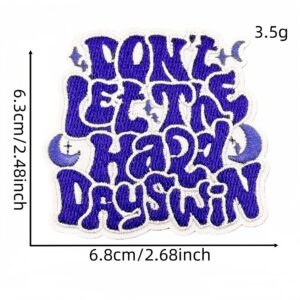 Inspirational english cloth sticker 9#